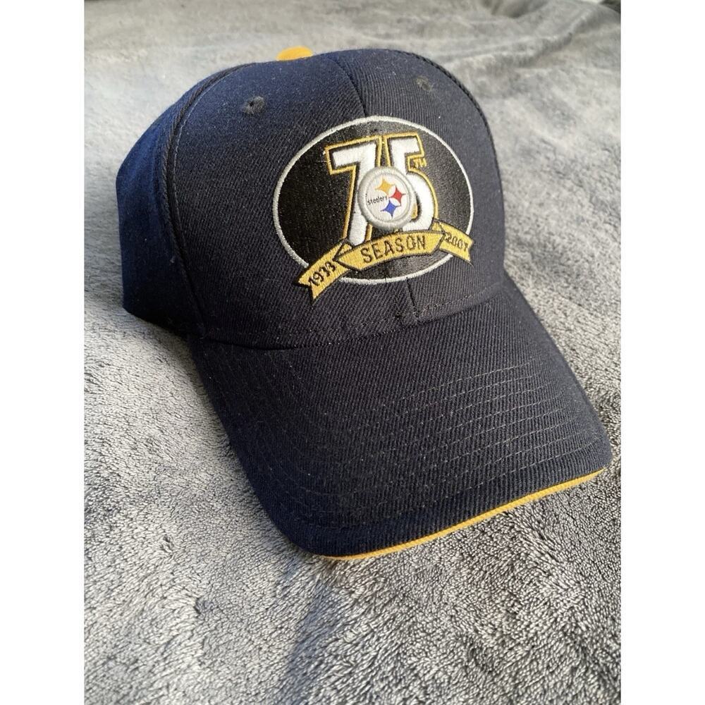 2007 “75th Season” Pittsburg Steelers Hat Embroidered
